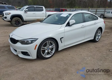 2019 BMW 430I Gran Coupe xDrive from USA, damaged, VIN WBA4J3C54KBL09353